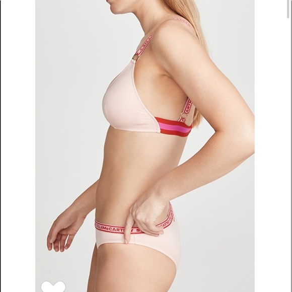 NWT***STELLA MCCARTNEY Sporty Elastic Pink Bikini SET***$395 - Picture 2 of 10